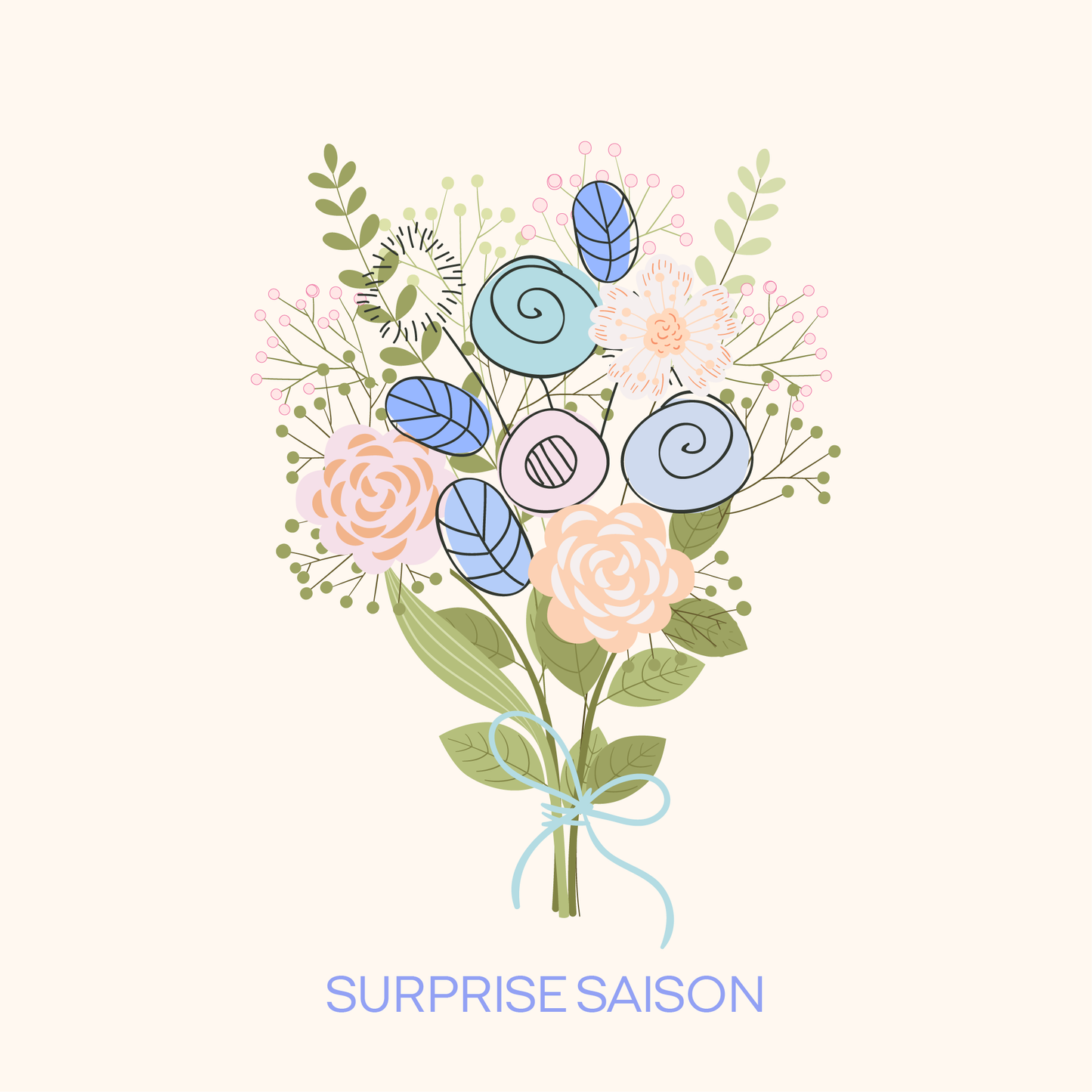 Saison- Überraschungs- Strauß