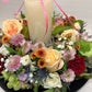 Leuchtender Blumenkranz